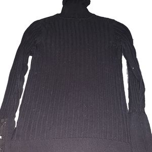 Simply Vera by Vera Wang Black Turtleneck M